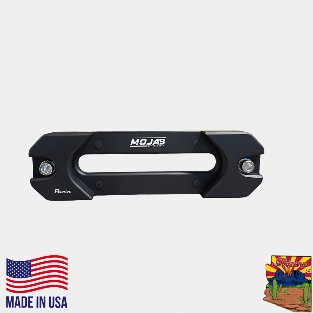 Aluminum Recessed Winch Shackle with Fairlead Kit, closed latch (LIFE TIME WARRANTY*)