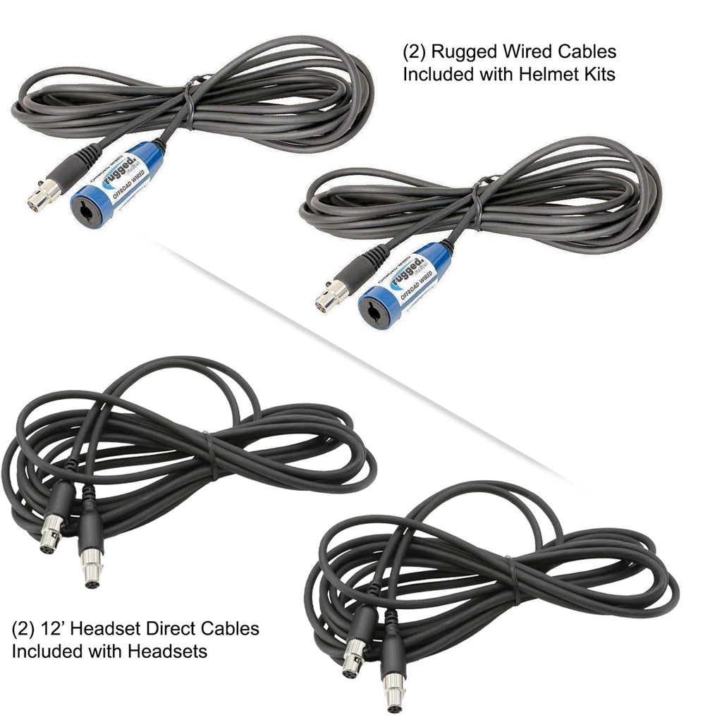 364 Intercom Kit – 2-Person Bluetooth Intercom System - Helmet Kits