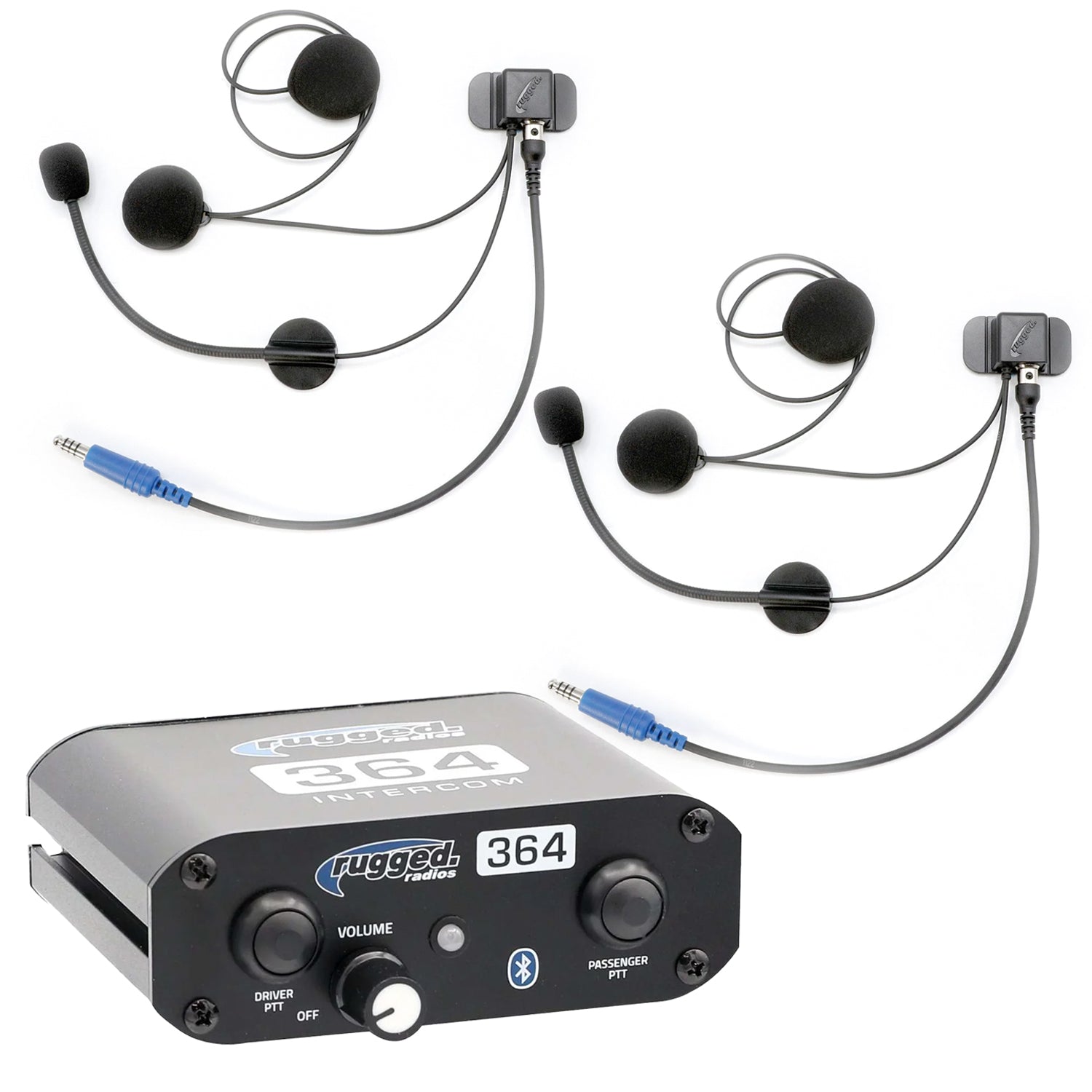 364 Intercom Kit – 2-Person Bluetooth Intercom System - Helmet Kits