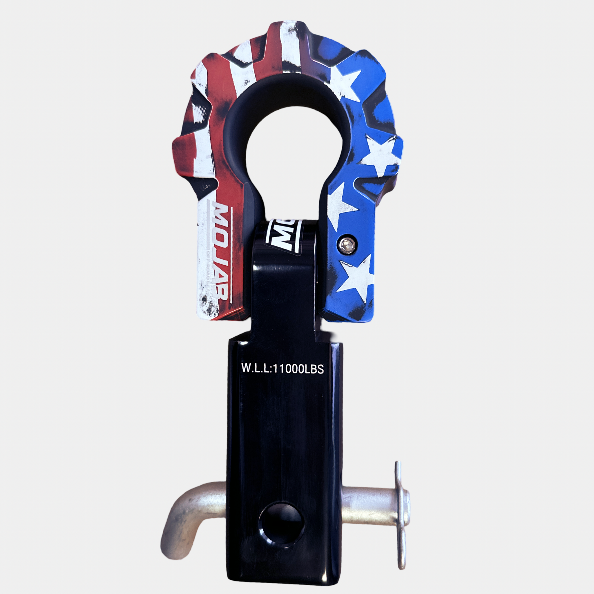 2'' Aluminum Hitch Receiver with Aluminum D-Shackle 9T (Lifetime Warranty), Estimated Ship Date: Week commencing December 29th!