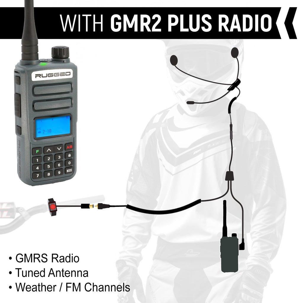CONNECT BT2 Bluetooth Moto Kit with Radio - GMR2 PLUS