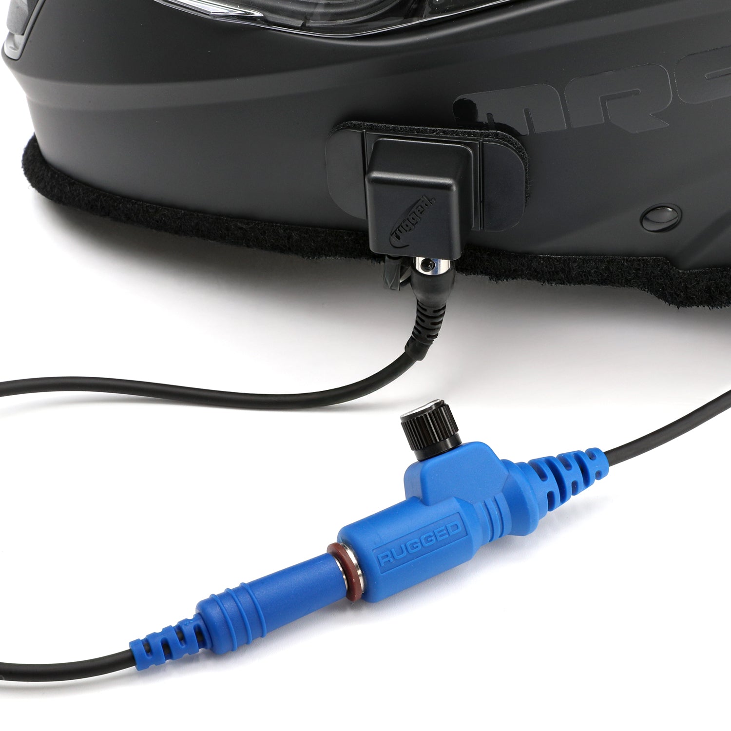 Headset and Helmet Kit Extension Cable with Volume Control - RUGGED