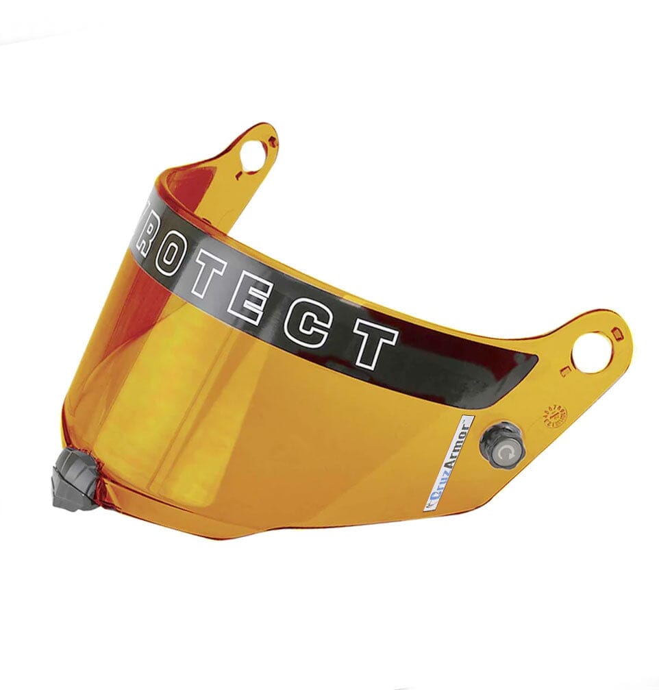 CruzArmor Pyrotect Helmet Shields for SA2020 & SA2025 Helmets - Clear with Tinted Tearoff