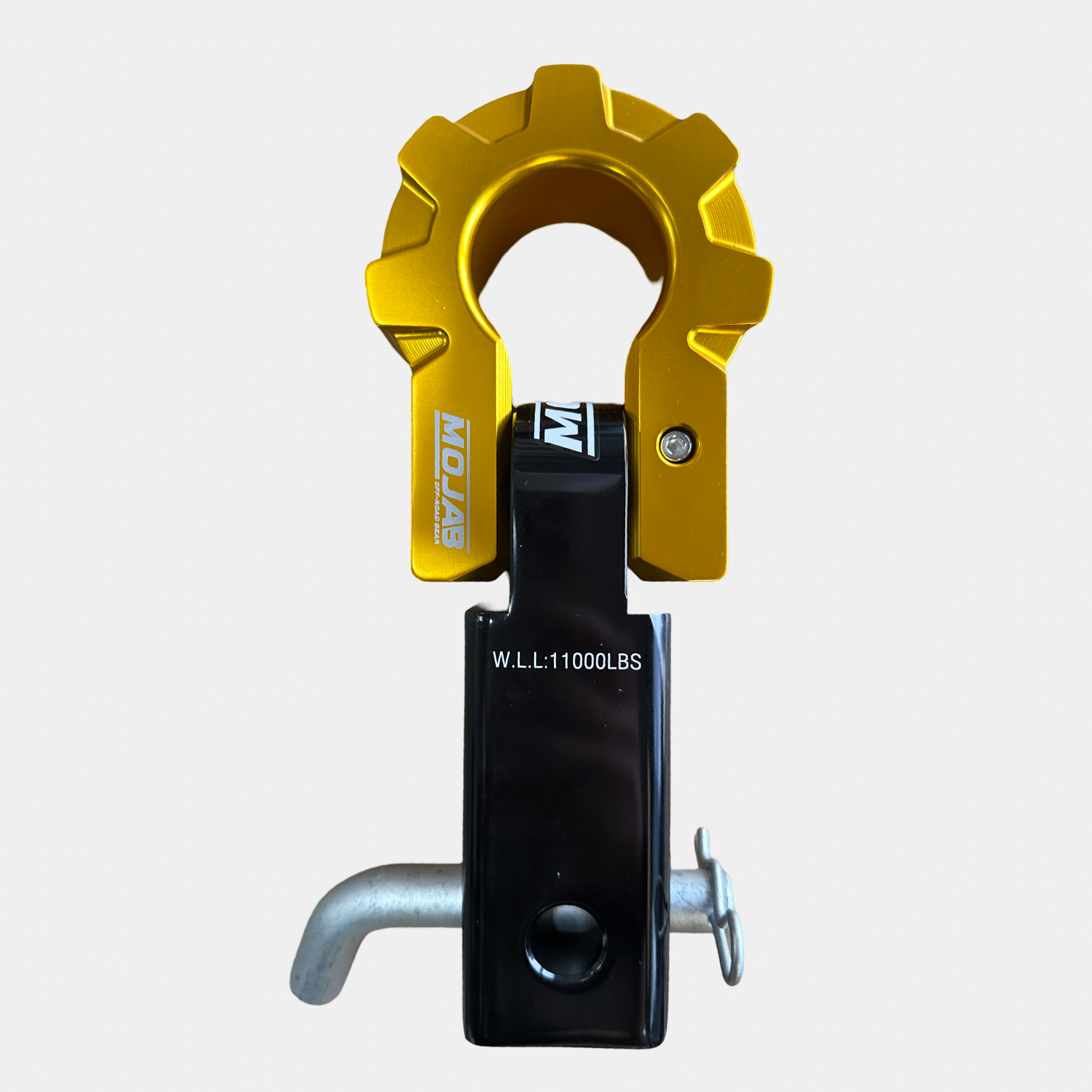 2'' Aluminum Hitch Receiver with Aluminum D-Shackle 9T (Lifetime Warranty), Estimated Ship Date: Week commencing December 29th!