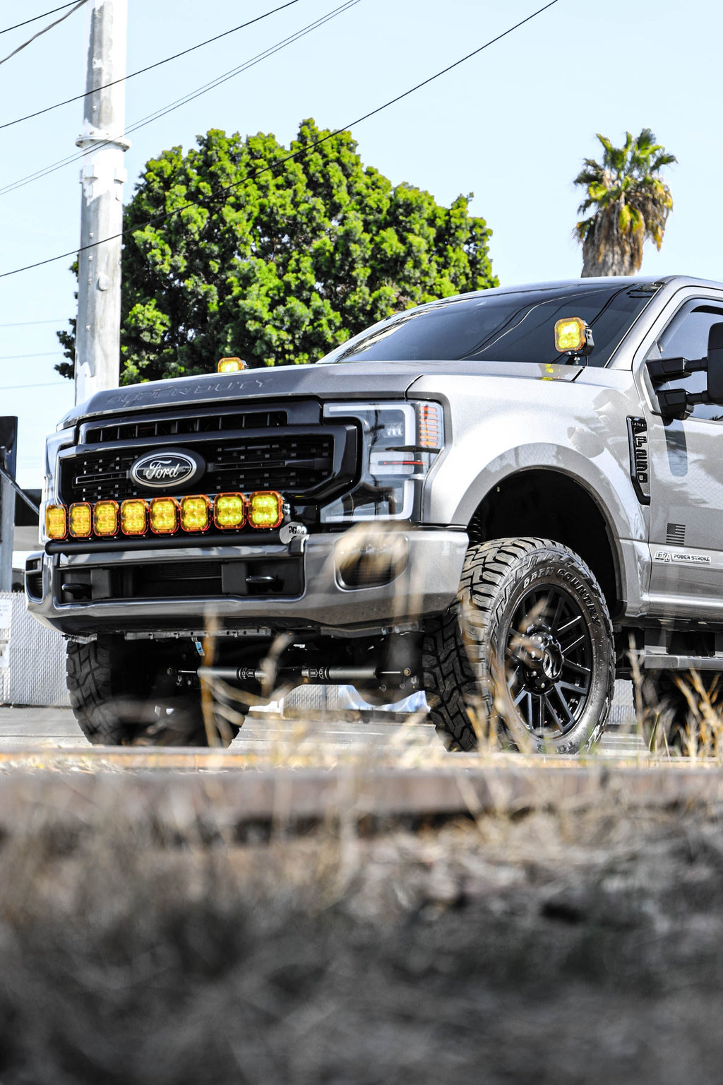 Mount Kit Only 2011+ F250 / F350 Superduty 8 Light Bracket