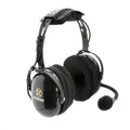 FHS Over-The-Head Fire Safety Industrial Headset - With PTT Button / No Cable