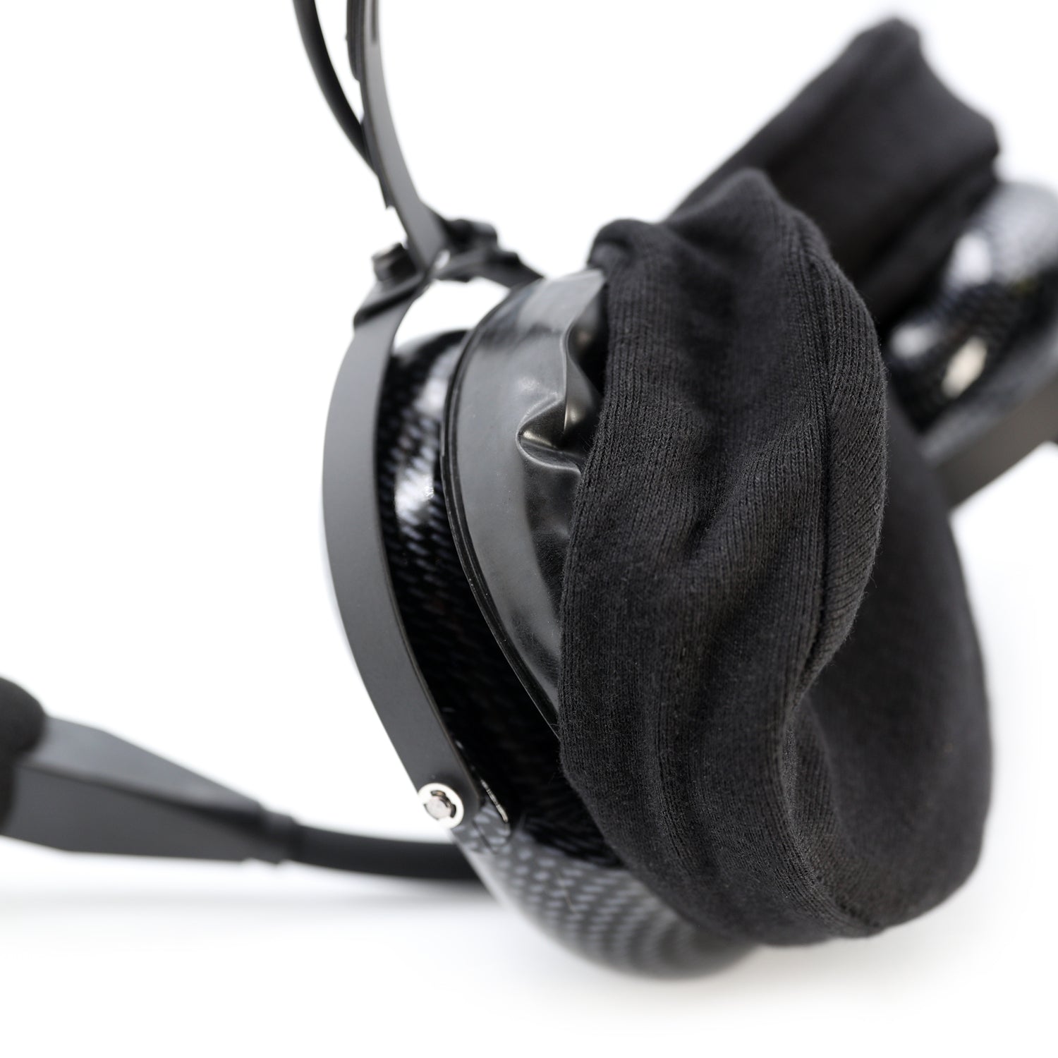 FHS Over-The-Head Fire Safety Industrial Headset - With Mic On/Off Button / For David Clark / Sigtronics / Avcomm