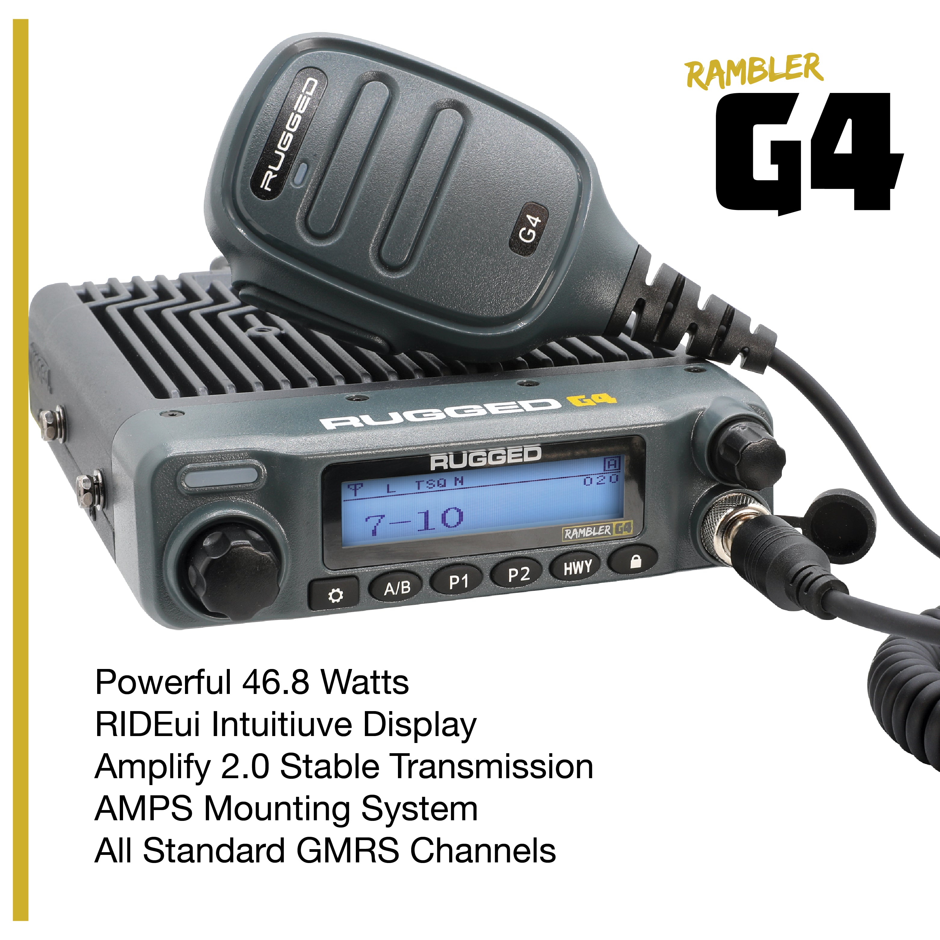 Mercedes Sprinter Van Two-Way GMRS Mobile Radio Kit - GMR25 Waterproof