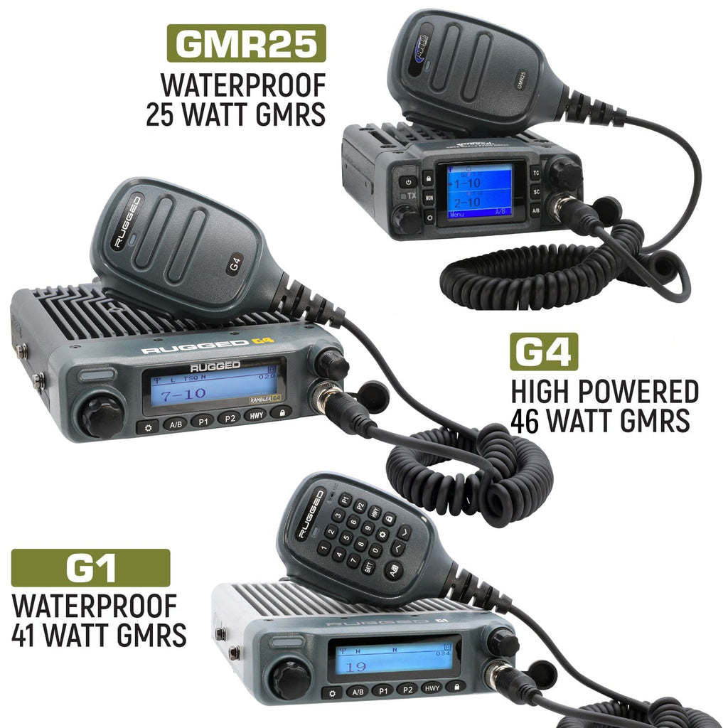 Ford Bronco Two-Way GMRS Mobile Radio Kit - G1 Waterproof