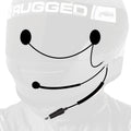 Peltor 4-Conductor Helmet Kits - Mic / 1/8  Ear Bud Jack / Straight