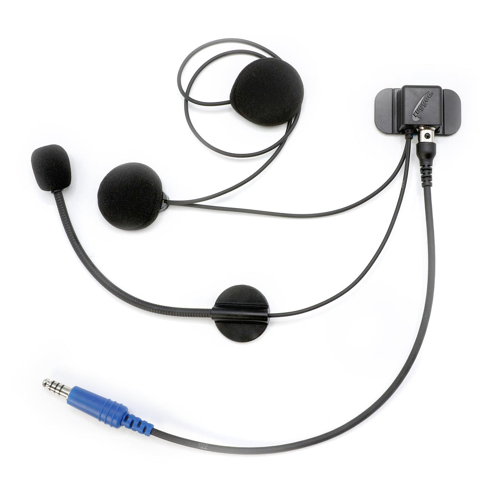 ENDURO Moto Kit -  Includes Helmet Kit and Compact Harness Cable - without Radio