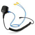 Waterproof Hand Speaker Mic and Mono Earbuds BUNDLE