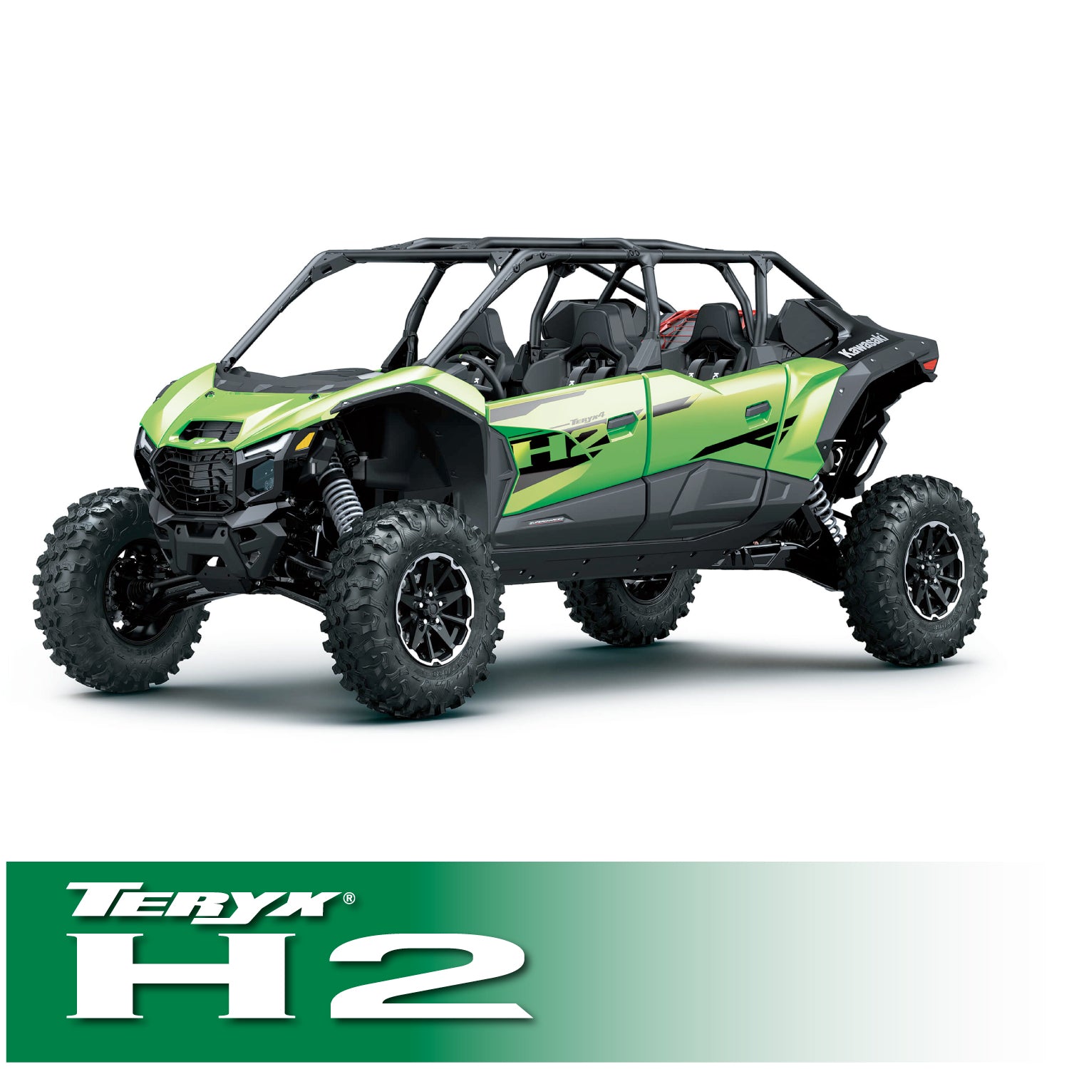 Kawasaki Teryx4 and Teryx5 H2 Complete Communication Kit with Bluetooth Intercom and 2-Way Radio - 696 PLUS Remote Head / M1 VHF Business Band
