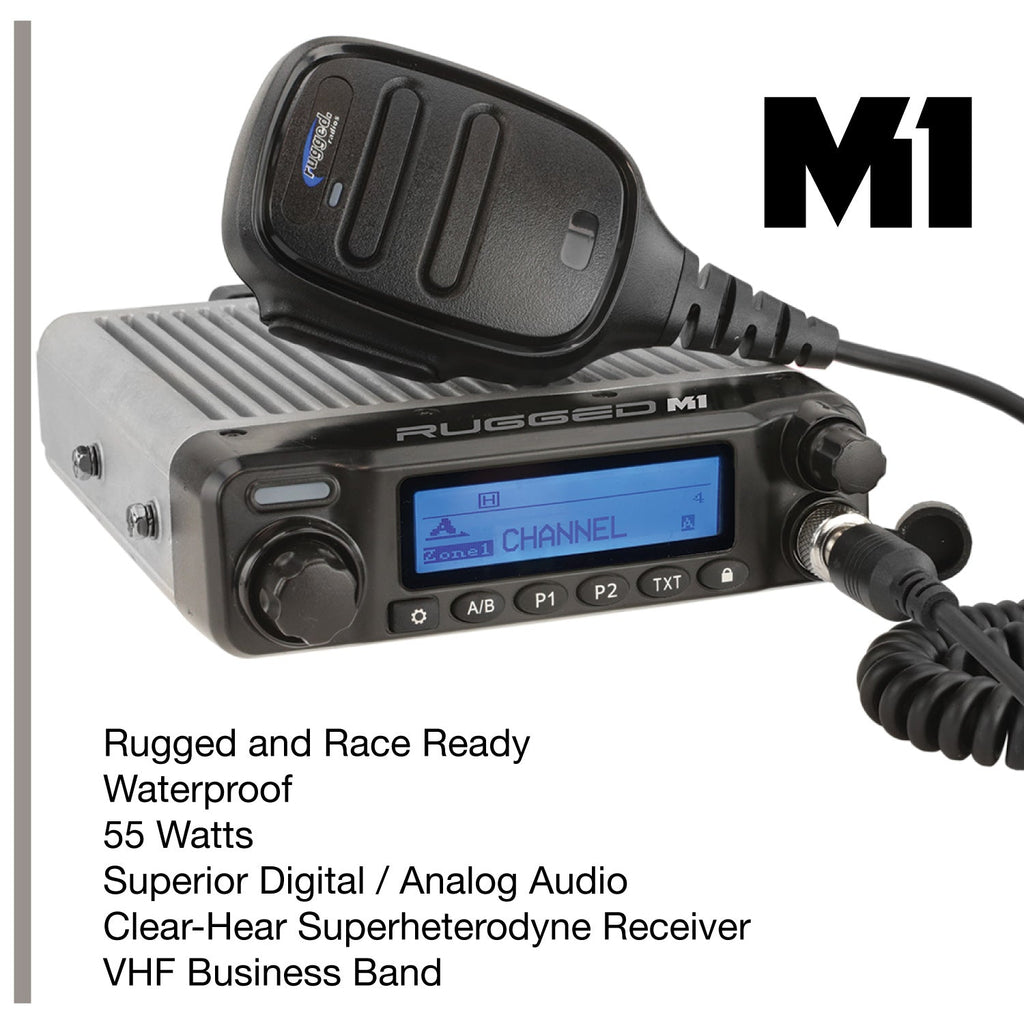 RAM Two-Way Mobile Radio Kit - M1-V - Business Band VHF