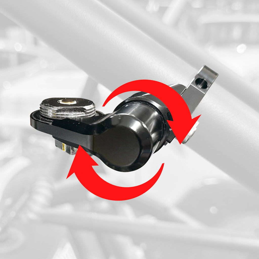 Adjustable Antenna Bar Mount - 1.5  Inch