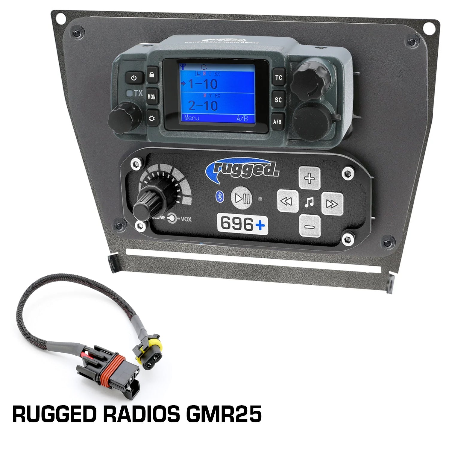 Polaris RZR PRO XP RZR Turbo R and RZR PRO R Dash Mount Radio and Intercom - Rugged RDM