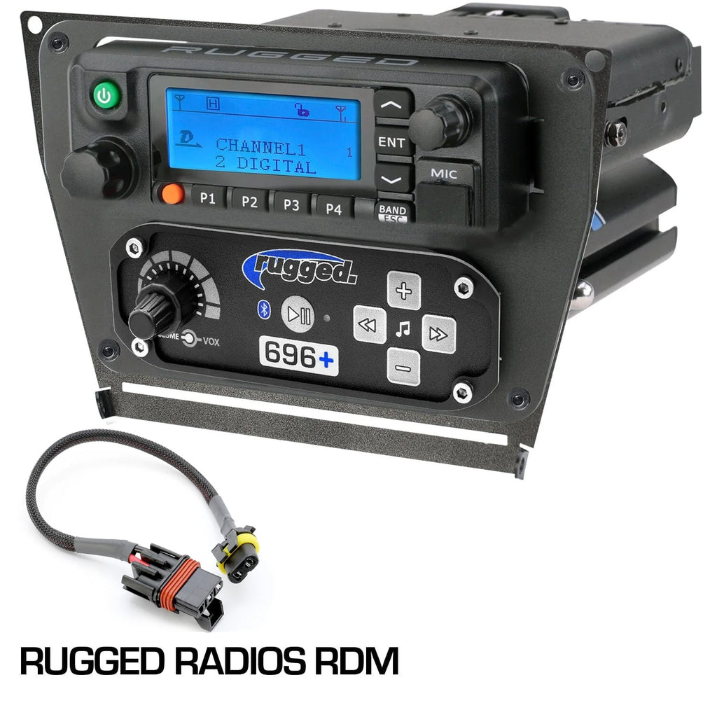 Polaris RZR PRO XP RZR Turbo R and RZR PRO R Dash Mount Radio and Intercom - Rugged M1/G1/G4/RM45/RM60/GMR45