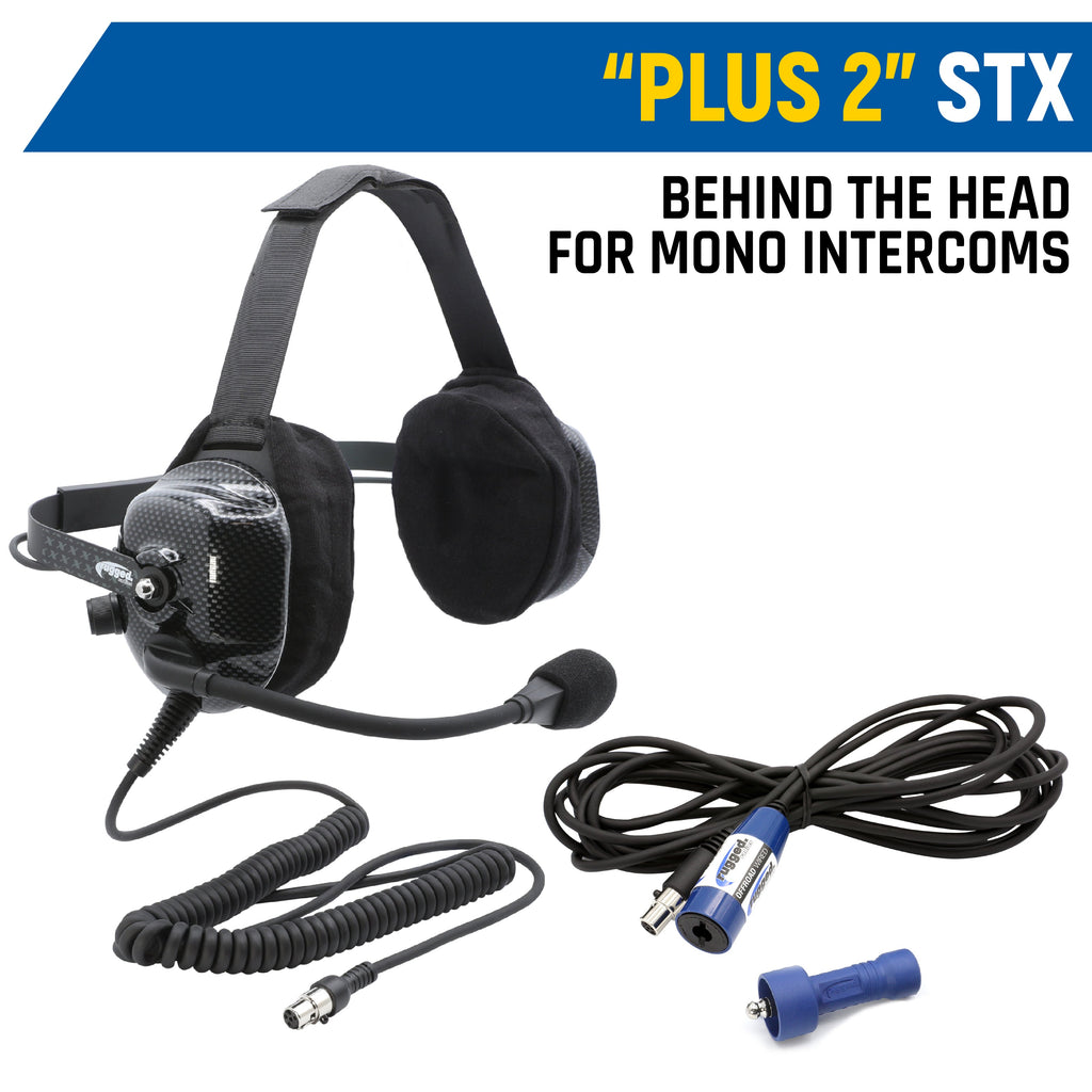 Rear Seat Expansion Kit with Helmet Kits or Headsets - Offroad Mono / Ultimate Headset - Over the Head