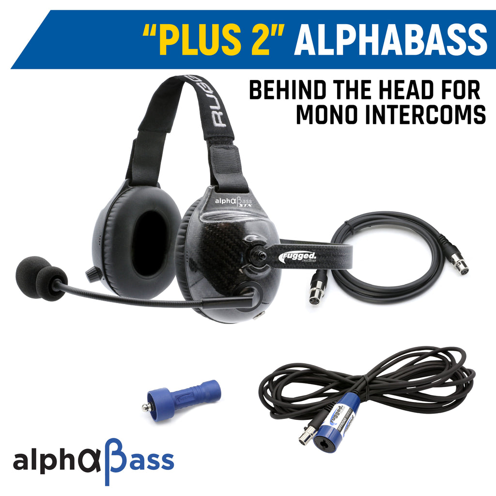 Rear Seat Expansion Kit with Helmet Kits or Headsets - Offroad Mono / Helmet Kit