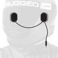 Alpha Audio Speaker Pods - Velcro Mounting and Gel Ear Pods - Stereo & Mono 3.5mm