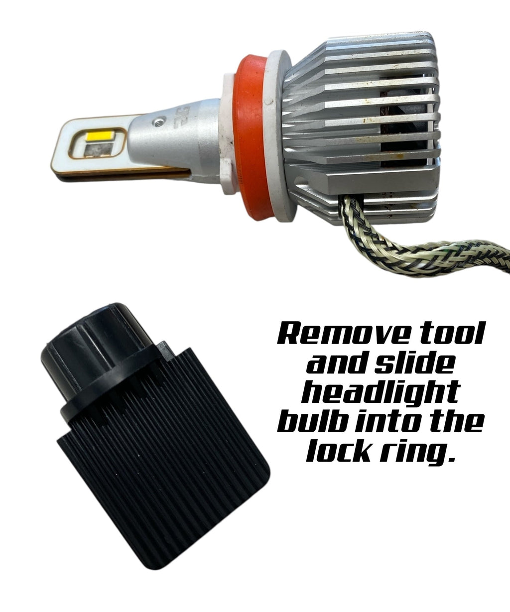 G4-RS 3 Color LED Headlight Bulbs White/Yellow/Amber