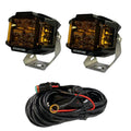 CB30 Amber Pod Bundle With Wiring Harness