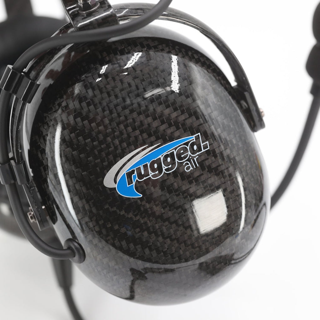 Rugged Air RA980 Bluetooth Cell Phone ANR General Aviation Pilot Headset