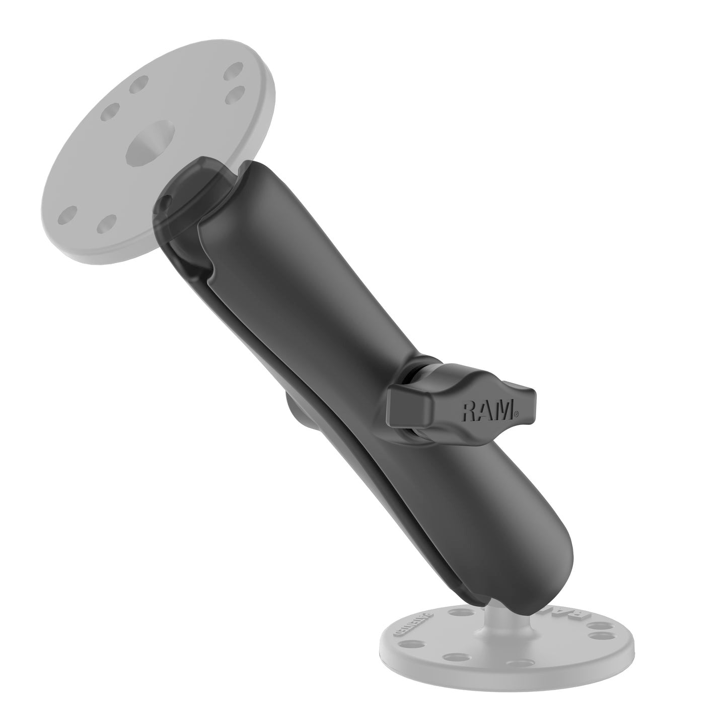 RAM Double Socket Arm - Medium / B Size - 1 Inch