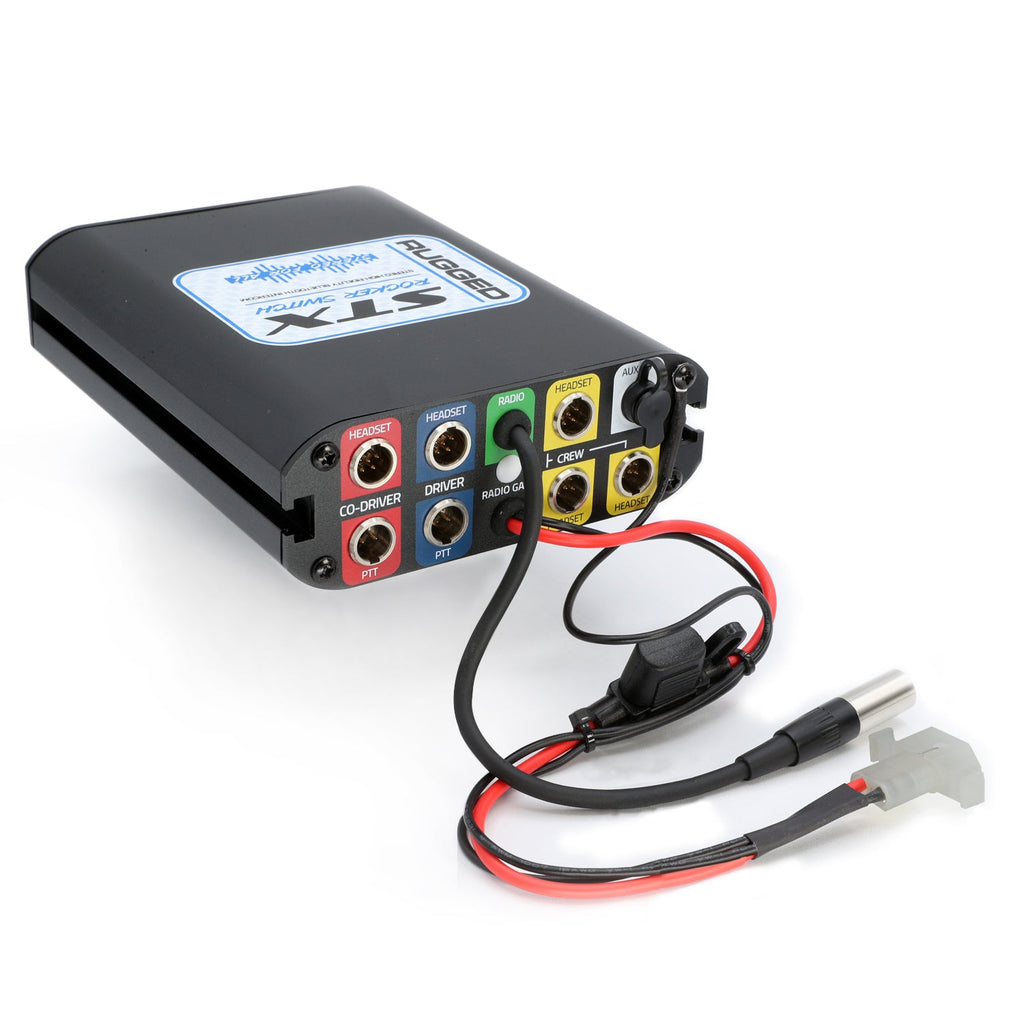 STX STEREO Remote Head Complete Master Communication Kit with Intercom and 2-Way Radio - G1 GMRS
