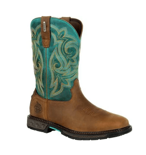 Men's Georgia Boot Carbo-Tec FLX 11" Waterproof Pull On Work Boot