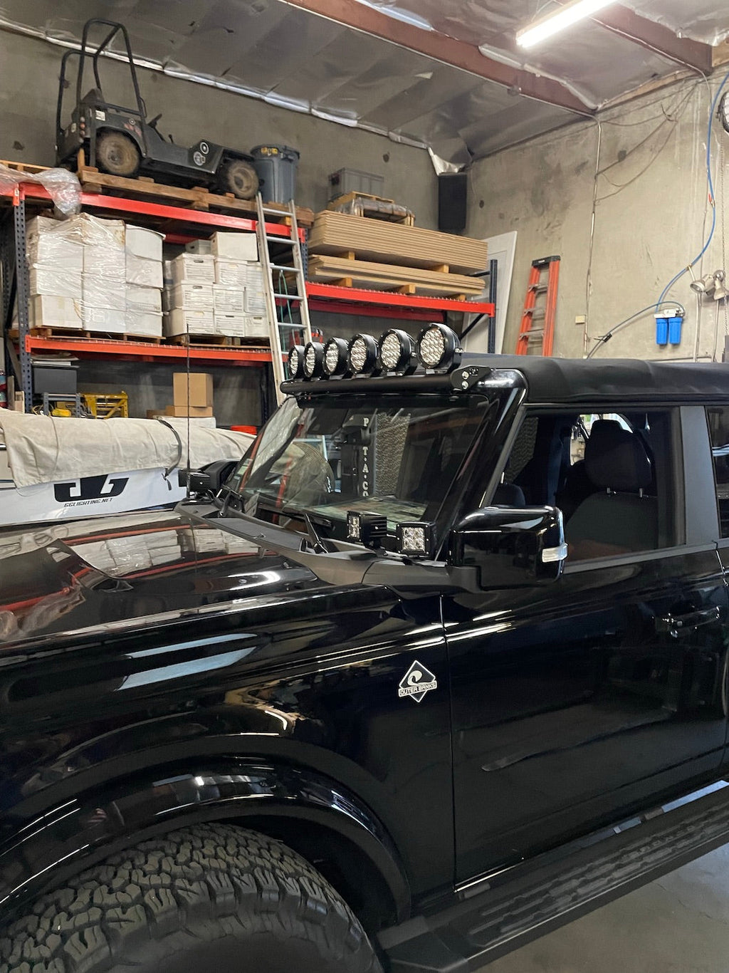 2021+ Ford Bronco Roof Rack Light Mount 40"