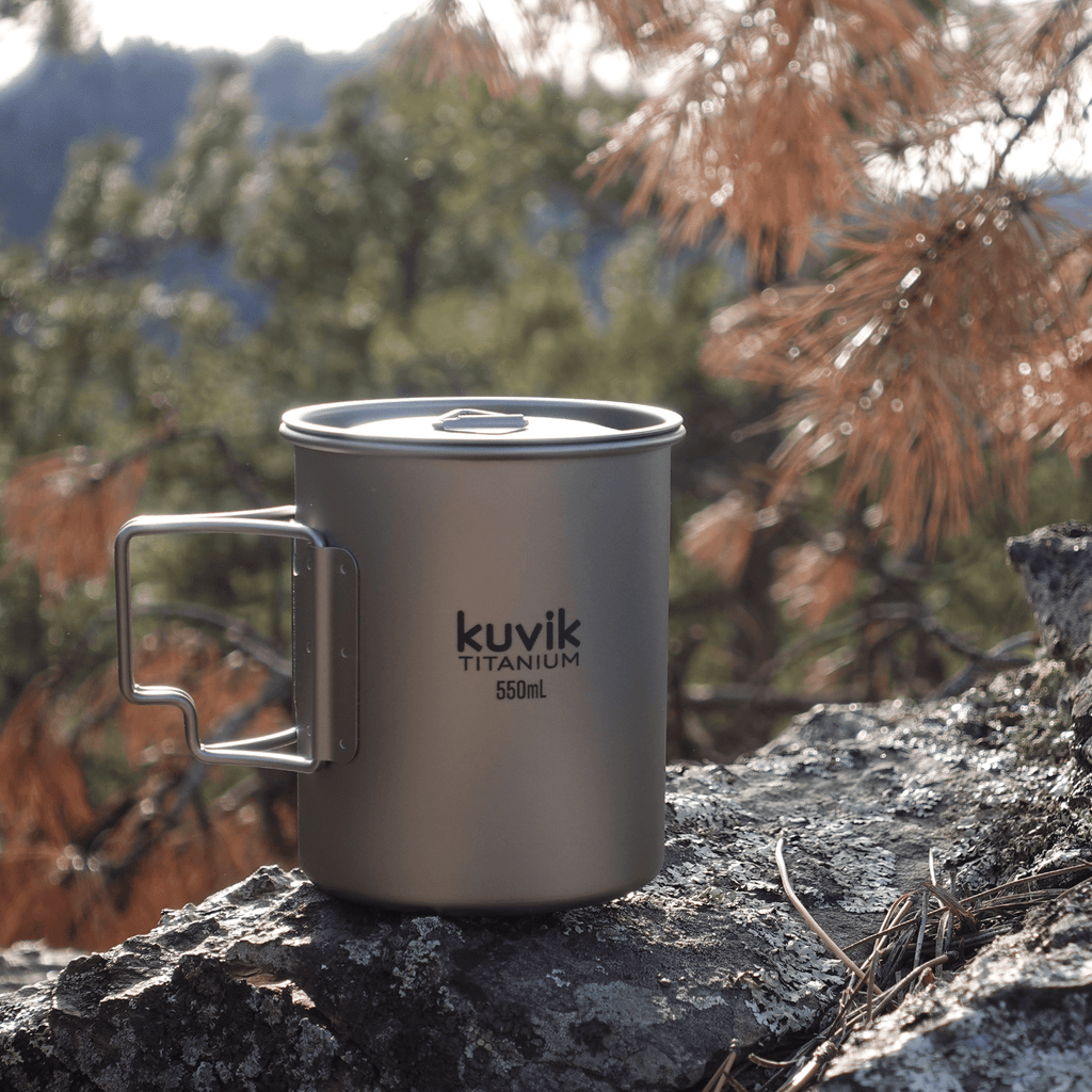 Kuvik 550ml Titanium Cup