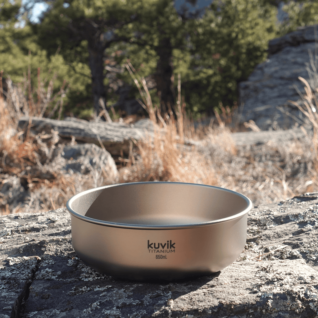 Kuvik 650ml Titanium Bowl