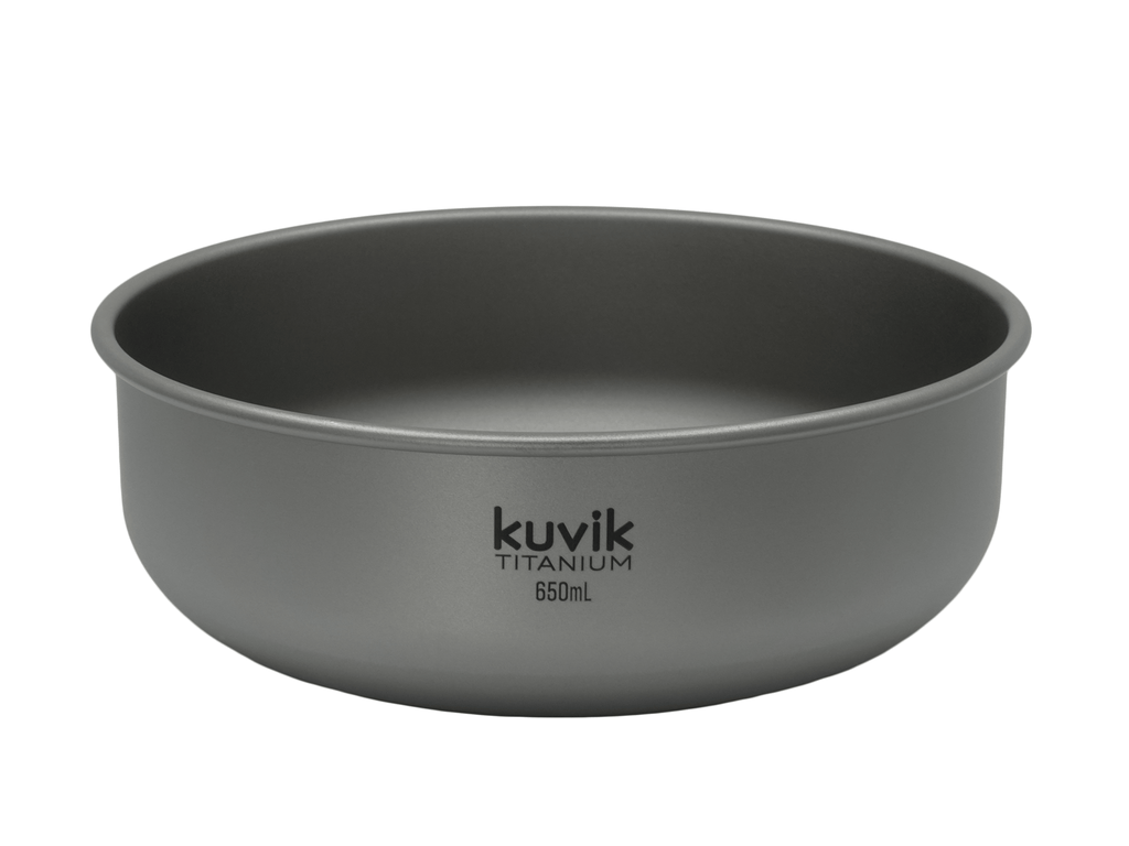 Kuvik 650ml Titanium Bowl