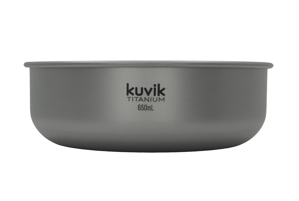 Kuvik 650ml Titanium Bowl