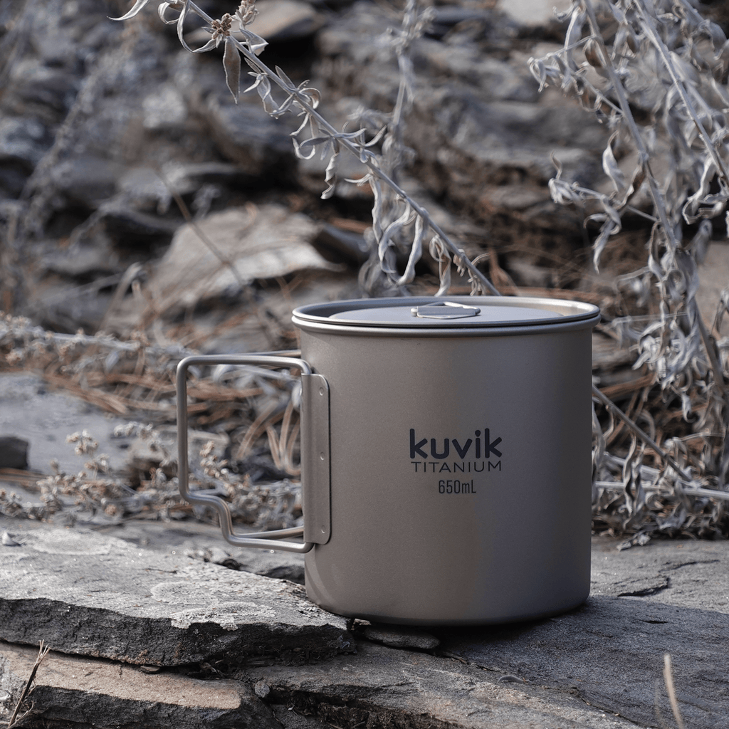 Kuvik 650ml Titanium Pot