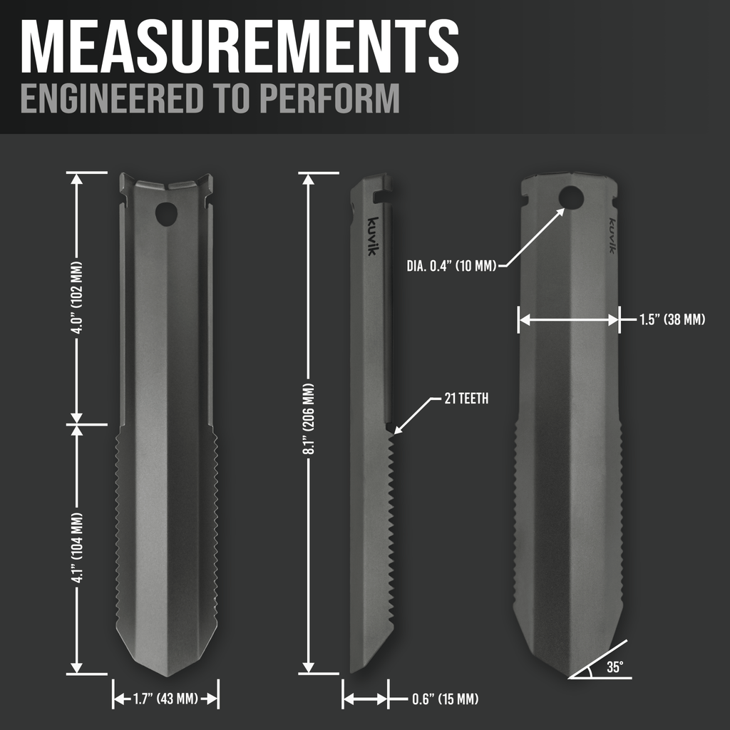 Kuvik Titanium Trowel