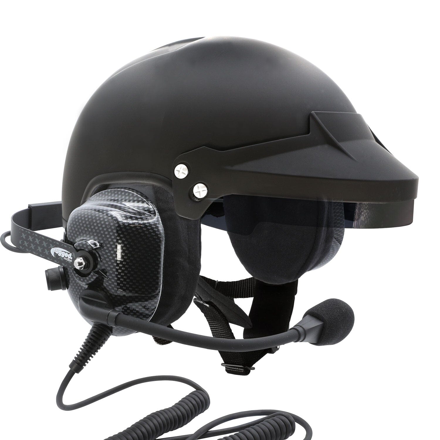 PYROTECT Shorty Helmet for Behind the Head Headsets - Large