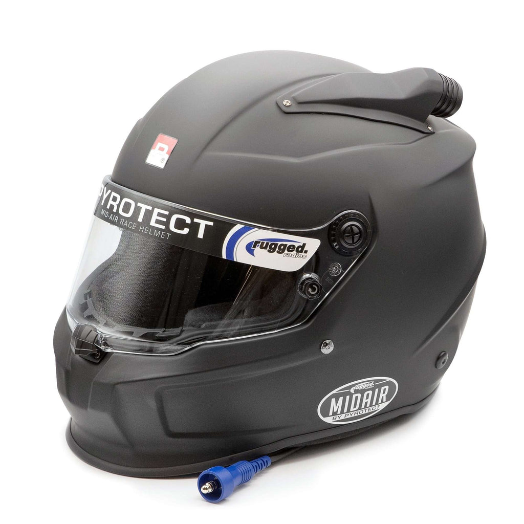 Pyrotect SA2025 MIDAIR RACE Helmet Wired OFFROAD - Large