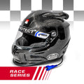 Pyrotect SA2025 RACE Pro Airflow Mid Forced Air 3K Carbon Wired OFFROAD - XX-Large