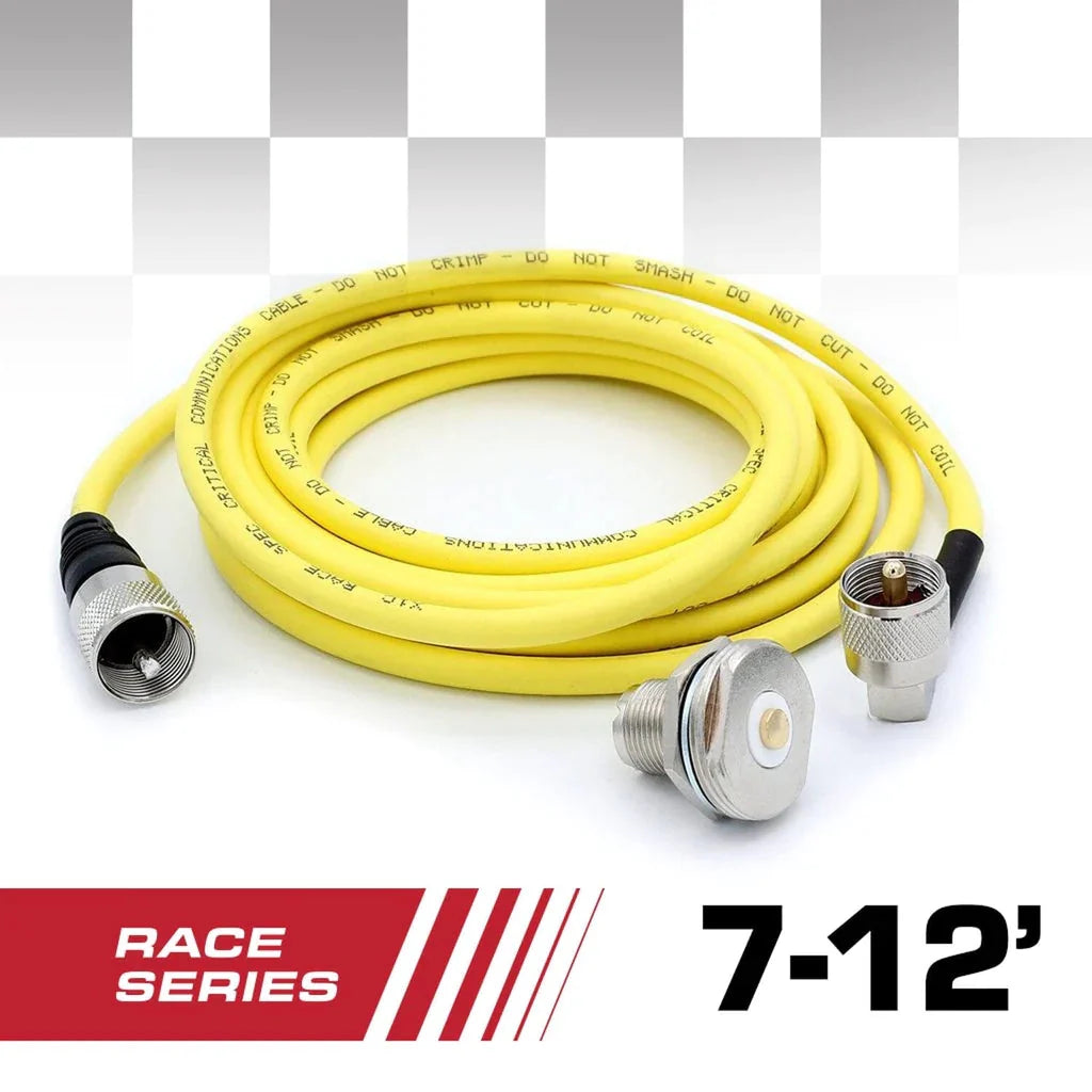 Antenna Coax Cable Kit - RACE SERIES - by Rugged Radios - 7 Foot