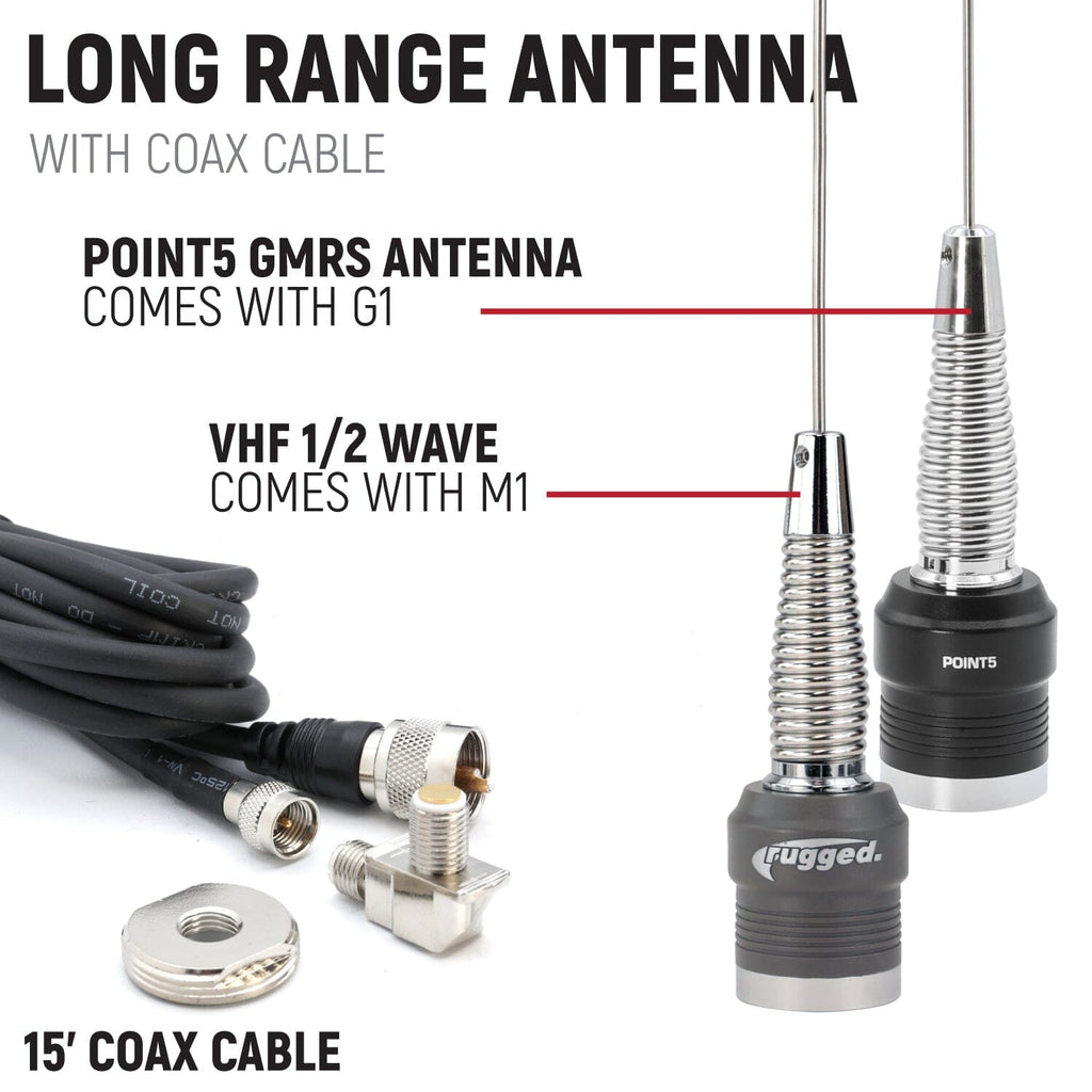 Can-Am Commander and Late Model Maverick Complete Communication Kit with Bluetooth Intercom and 2-Way Radio - Glove Box Mount - 696 PLUS / G1 GMRS