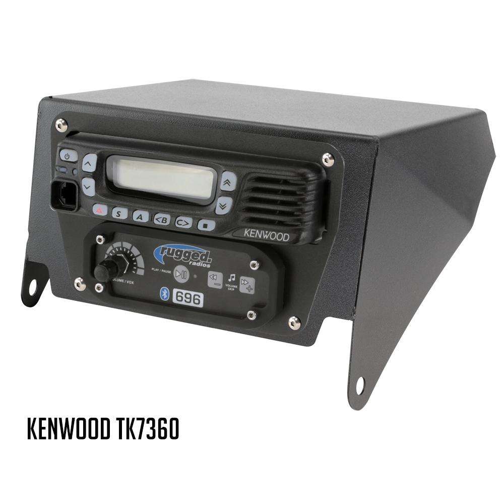 Can-Am X3 Multi-Mount Kit - Top Mount - for Rugged UTV Intercoms and Radios - Kenwood TK7360