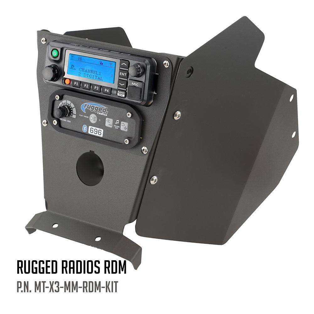 Can-Am X3 Mounting Kit with Multi Mount and Side Panels - Rugged RDM