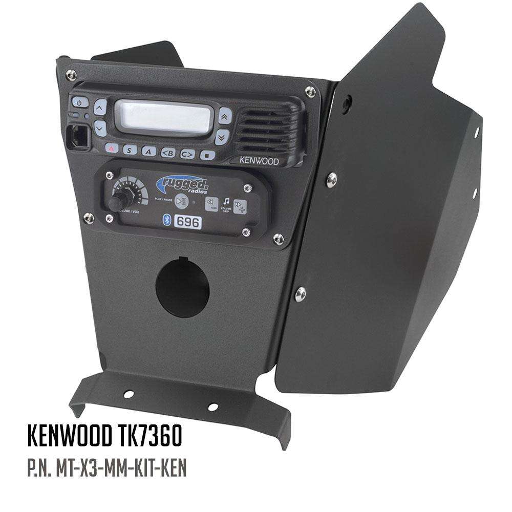 Can-Am X3 Mounting Kit with Multi Mount and Side Panels - Icom F5021