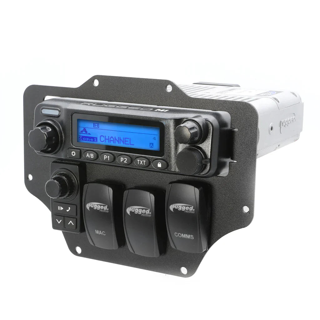 Honda Talon Complete Communication Kit with Bluetooth Intercom and 2-Way Radio - 696 PLUS / M1 VHF Business Band