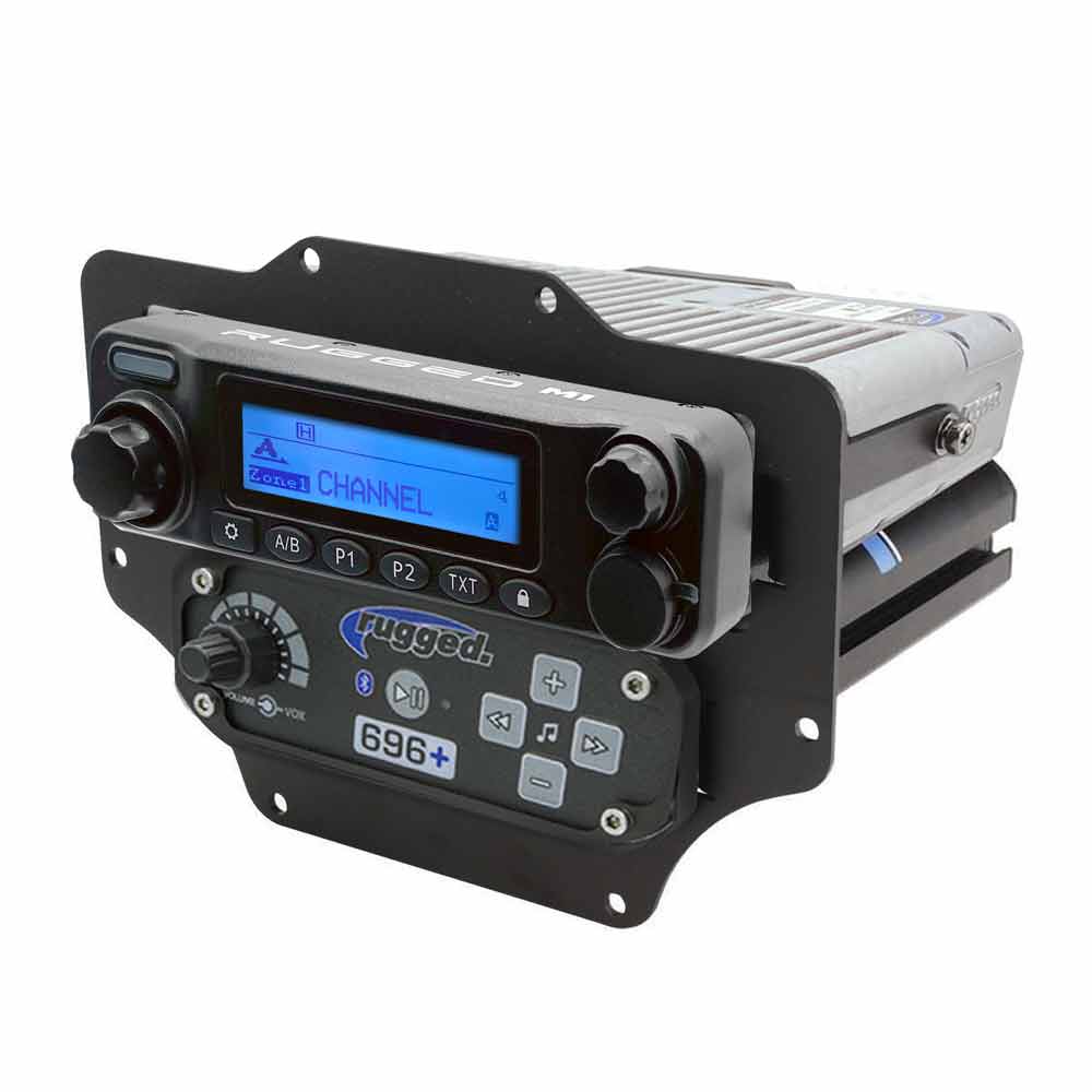 Honda Talon Complete Communication Kit with Bluetooth Intercom and 2-Way Radio - 696 PLUS / M1 VHF Business Band