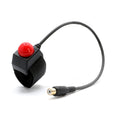 MOTO MAX and Super Sport Velcro-Mount Push-to-Talk with RCA Connector