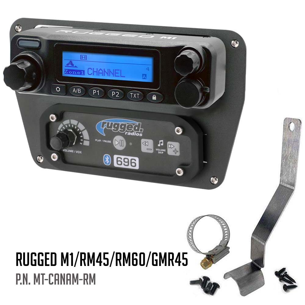 Can-Am Commander Intercom and Radio Mount - Rugged RDM