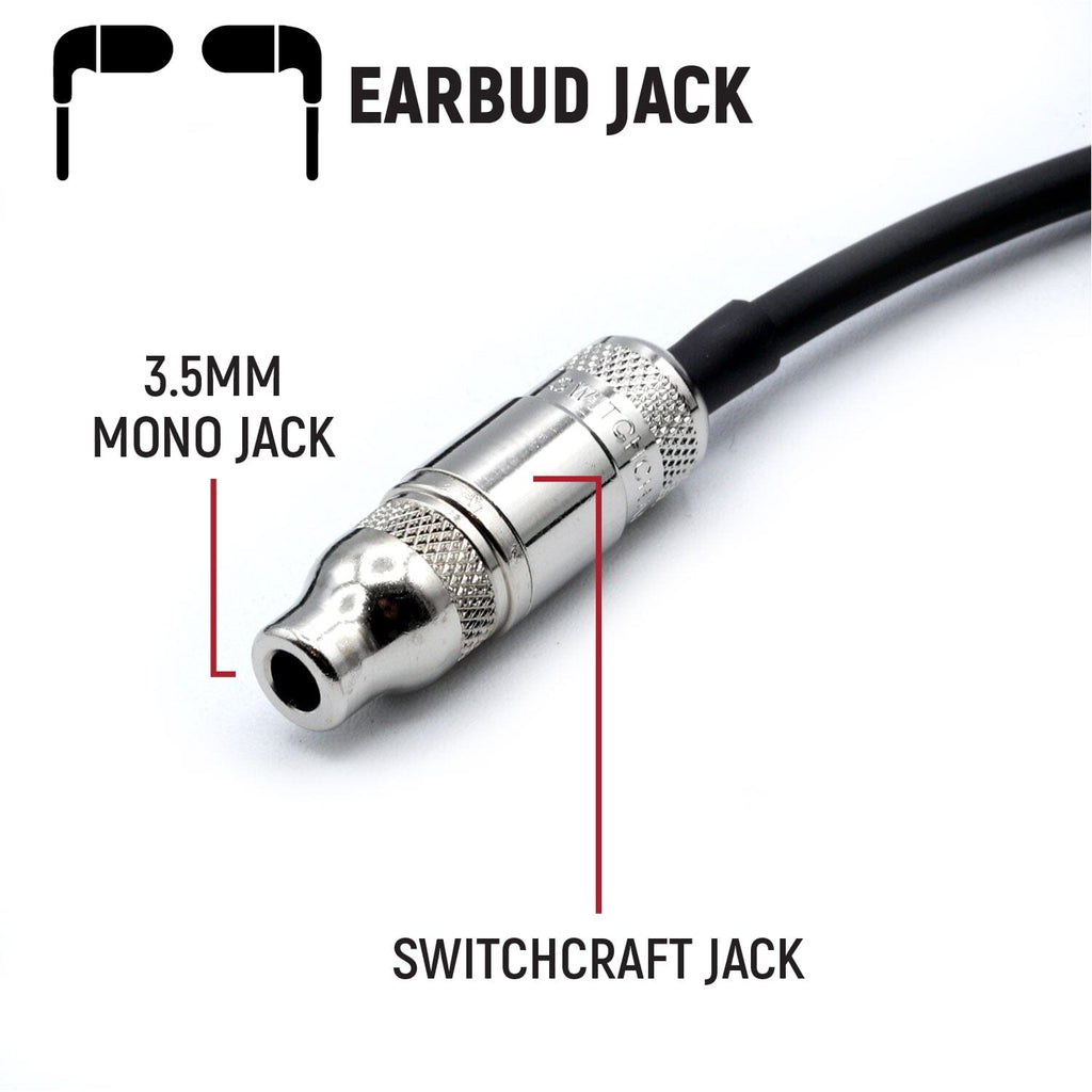 3C NASCAR Wired Coil Cord Helmet Kit with Mic and 3.5mm Jack